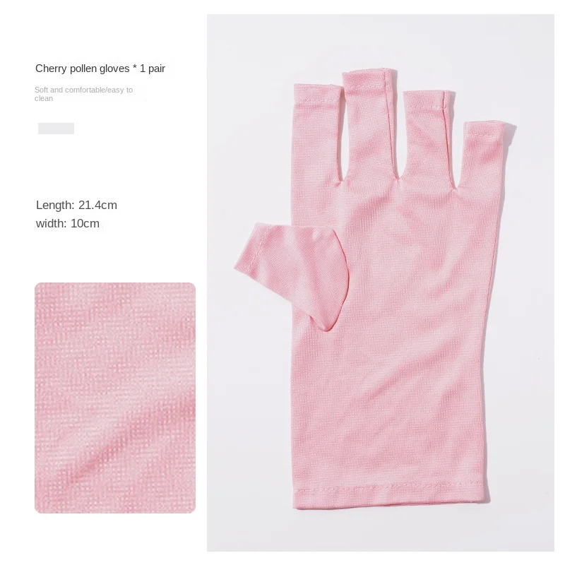 Nail Art UV Protection Gloves Anti-UV Radiation Gel LED Lamp Hand Protector For Nail Art Gel UV LED Lamp Tool image 4
