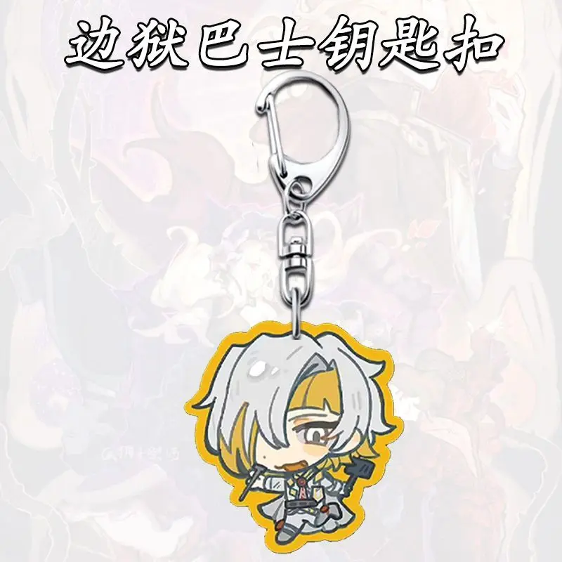 4PCS 이스마엘 로디온 그레고르 아크릴 키체인 만화 애니메이션 키링 가방 자동차 키 펜던트 장식 어린이 크리스마스 선물