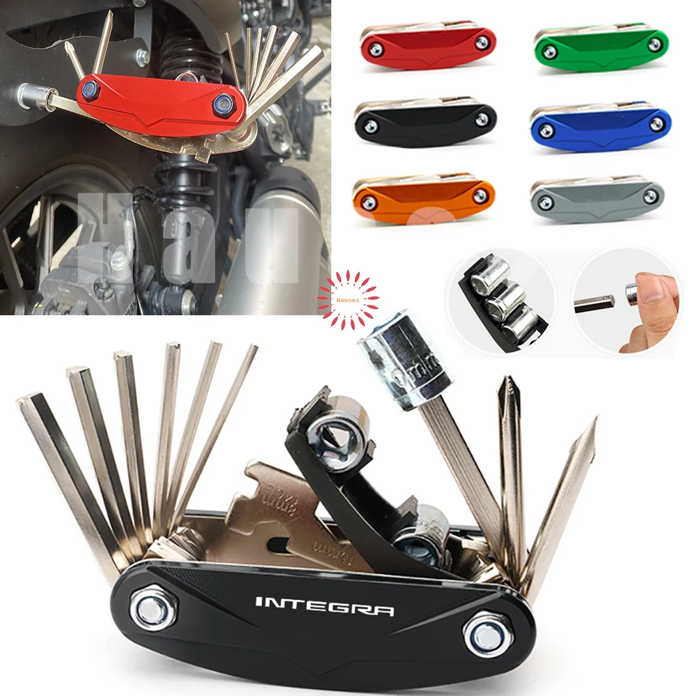 Herramienta multifuncional para Honda Integra 700 750 750S 750D DCT DC2 DC5, juego de destornilladores de reparación de accesorios, herramienta de combinación