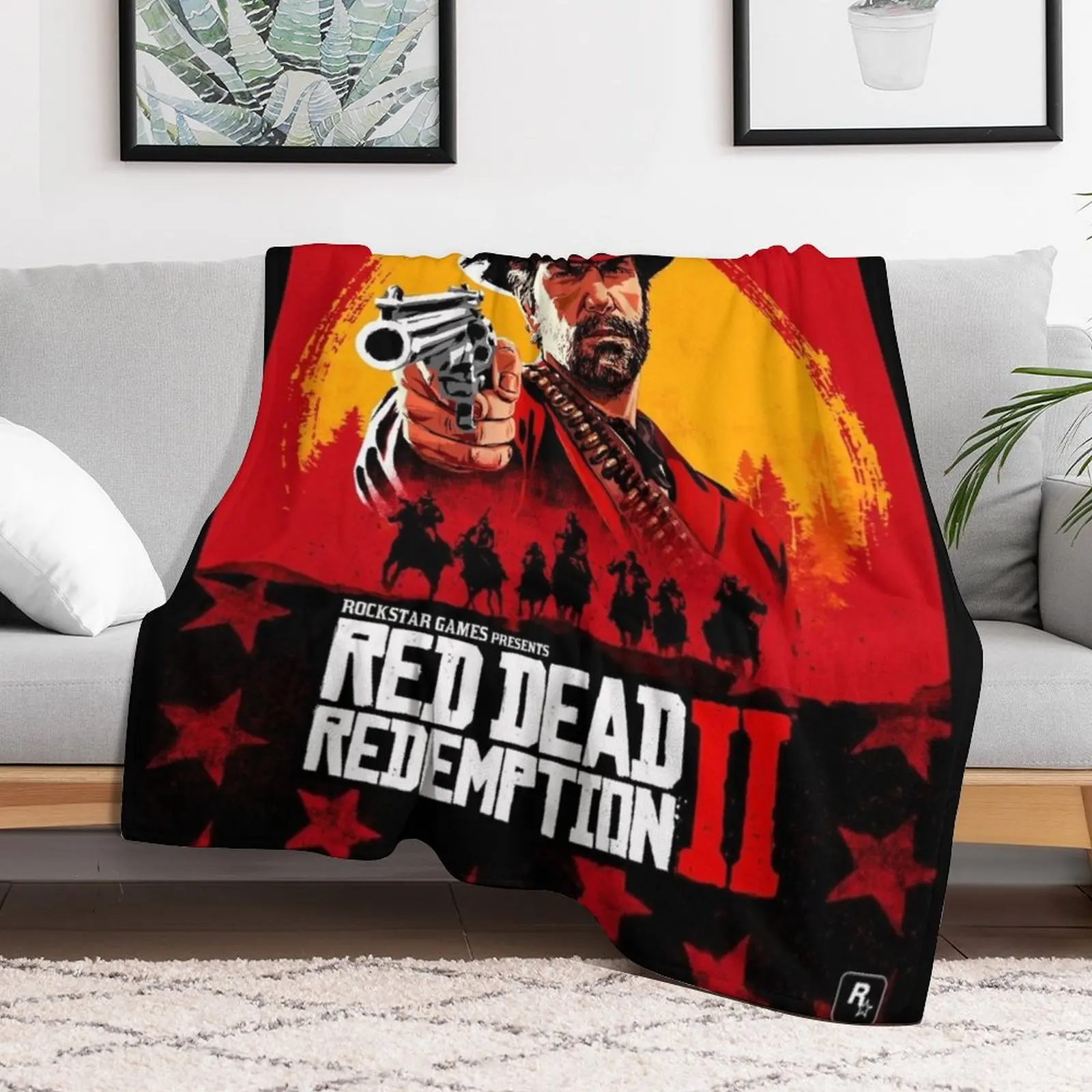 Red Dead Redemption 2 Throw Blanket