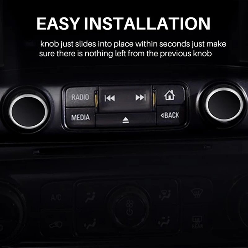 10 Pairs Rear Radio Audio Volume Control Knob For Chevy Tahoe Chevrolet Silverado Gmc Acadia Sierra 07-13 22912547