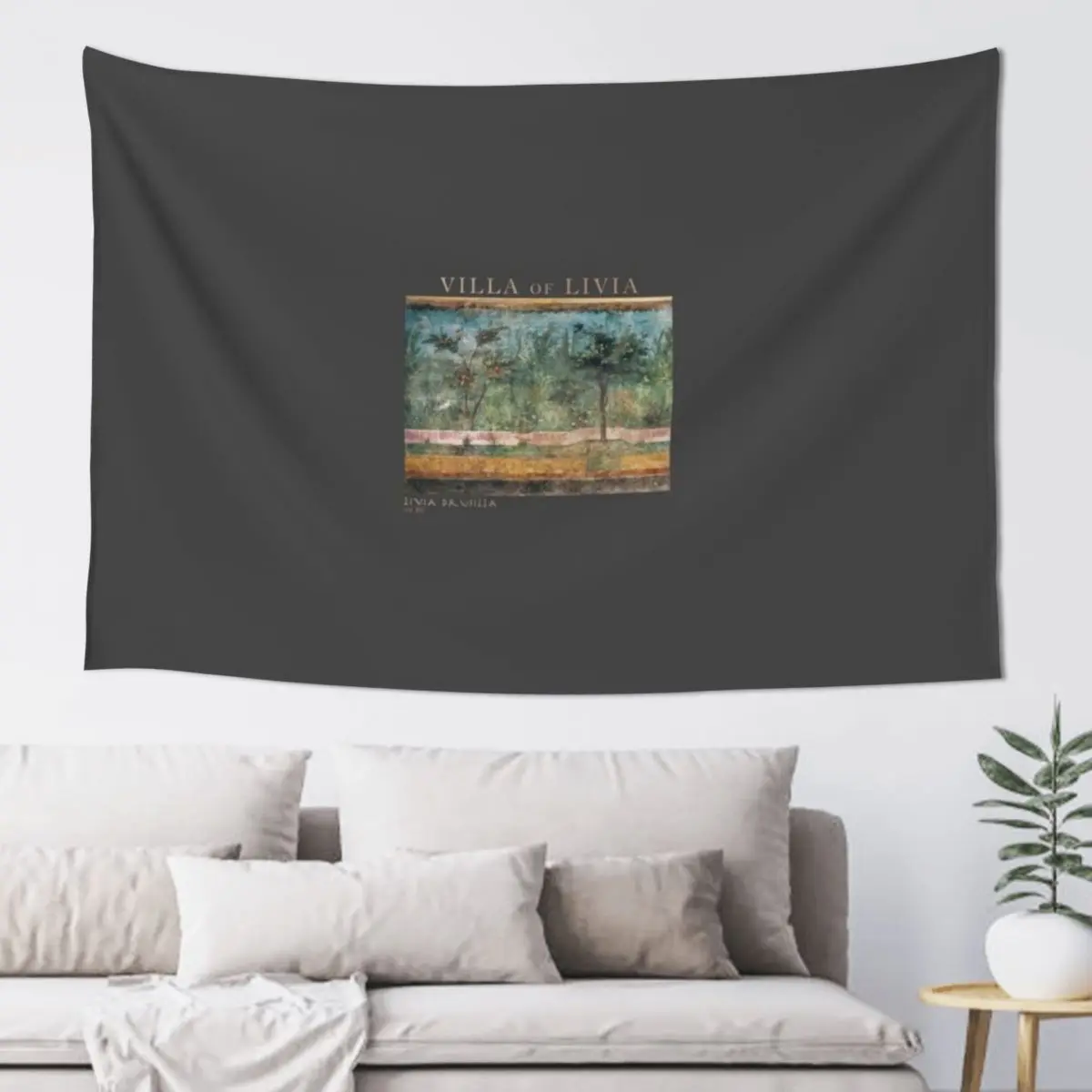 

Villa of Livia Tapestry Decor For Room Room Decor Aesthetic Carpet On The Wall Cute Room Decor Tapestry