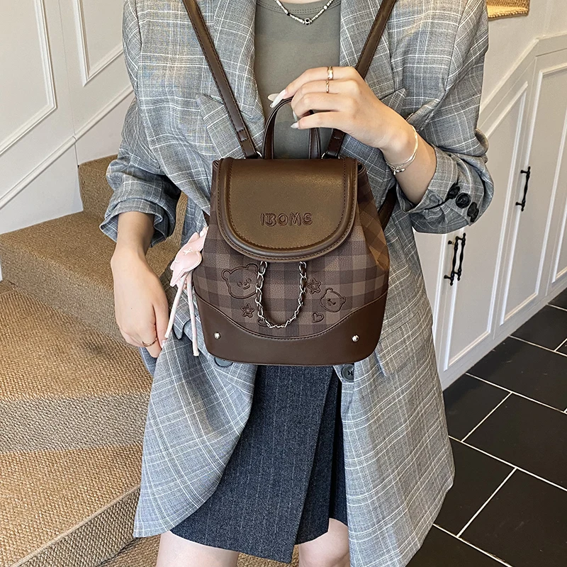 

Solid Crossbody Diaper Bag For Women Leather Tote Luxury Vintage Minimalist Designer Large Capacity Stylish Must Have