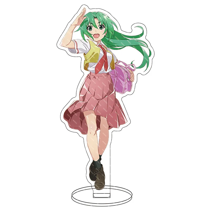 16CM Anime Game Figure Higurashi When They Cry‌ Ryugu Reina Sonozaki Mion Furude Rika Cos Acrylic Stand Ornaments Gifts