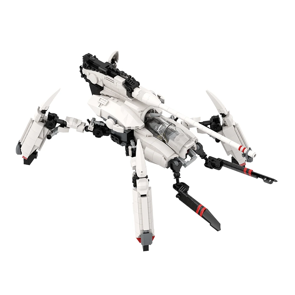 

MOC Anime Characters XM2 Female Martial God Building Blocks Animation 86 Multi Legged Armored Fighters Model Bricks toy Kid Gift