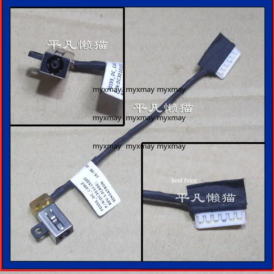 

Новый кабель питания постоянного тока для Dell Vostro 3510 3400 3401 3500 3501, разъем порта зарядки