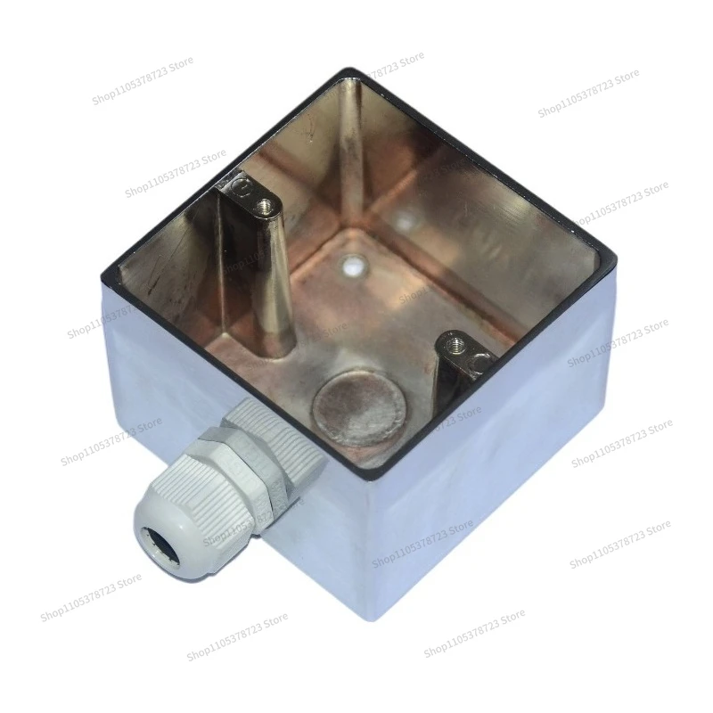 For Audio, Alloy Socket Bottom Box, Standard 86X86 Bottom Box, Can Be Used As External Power Supply As Row Socket