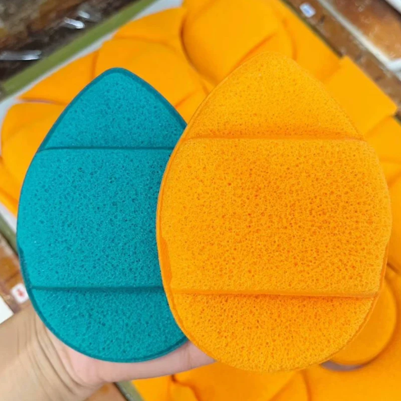 1/2PCS Face Wash Cleansing Puff Soft Cosmetic Sponge Deep Facial Cleansing Mask Makeup Remover Cosmetic Puff Reusable Clean Tool
