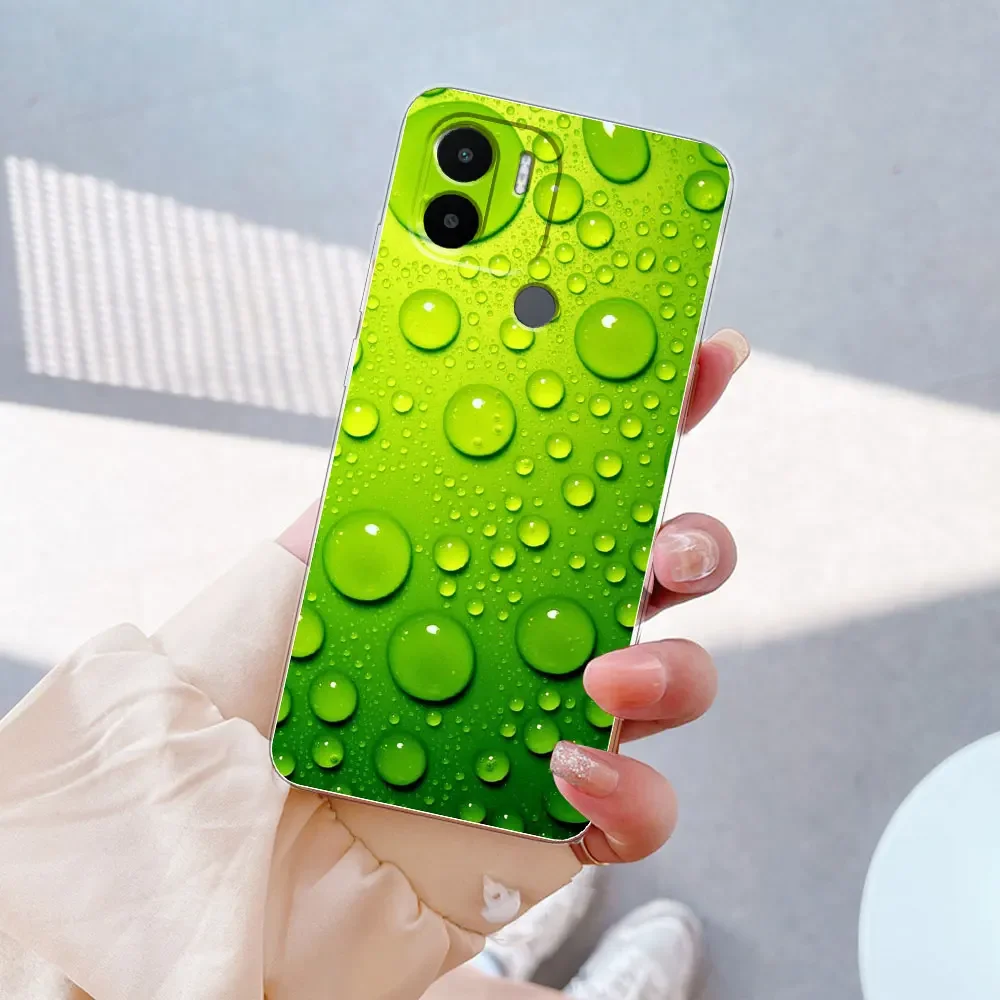 Case For Redmi A1 Plus Cover Clear Soft Silicone Phone Fundas For Xiaomi Redmi A1 A1 Plus Case Bumper For Xiaomi Redmi A1 + Cute