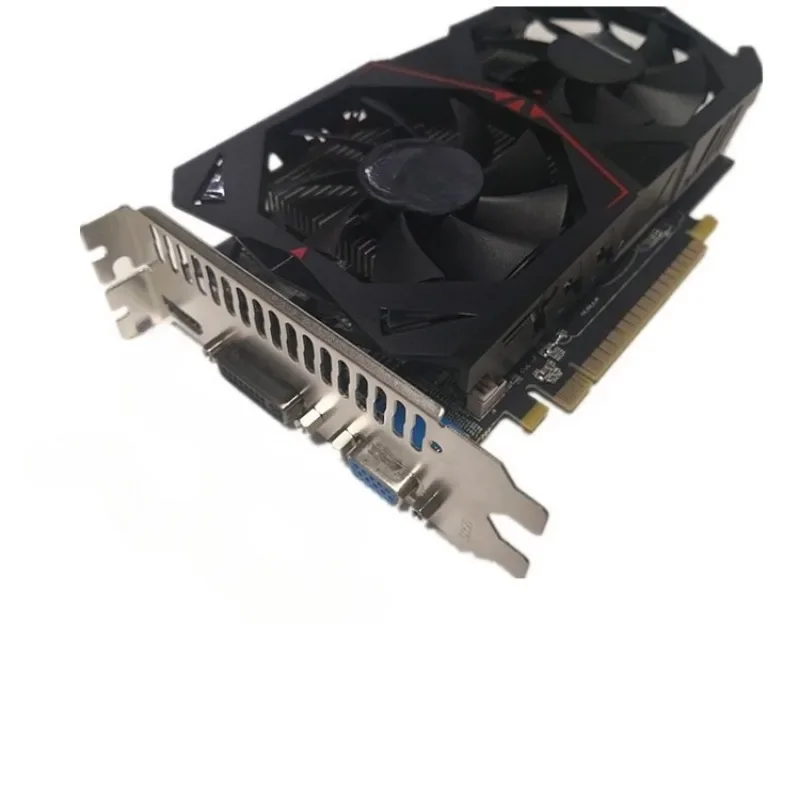 Pièces pour la nouvelle carte graphique pour ordinateur de bureau GTX650TI 2GB D5 128BIT, jeu haute définition