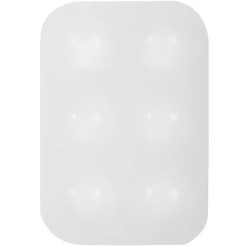 Bandeja de pintura de alternativas de arte de paleta branca de silicone artista pintura em aquarela fornecimento bandeja de pigmento paleta de aquarela bandeja de pintura