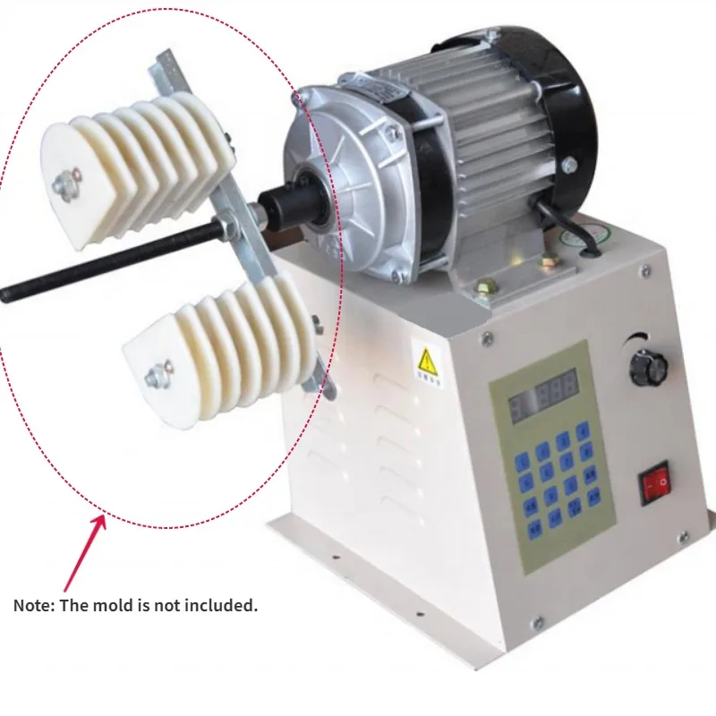 800W CNC Winding Machine,Enameled Automatic Wire Winding Machine Electric Wire Coil Winding Machine 0-999 Rings 110V/220V