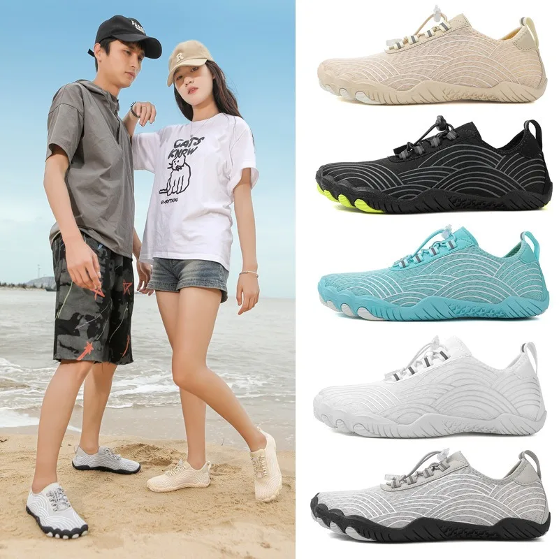 

Beach Swimming Water Shoes Quick Drying Women Men Barefoot Upstream Surfing Slippers Hiking Water Shoes Wading Unisex Sneakers