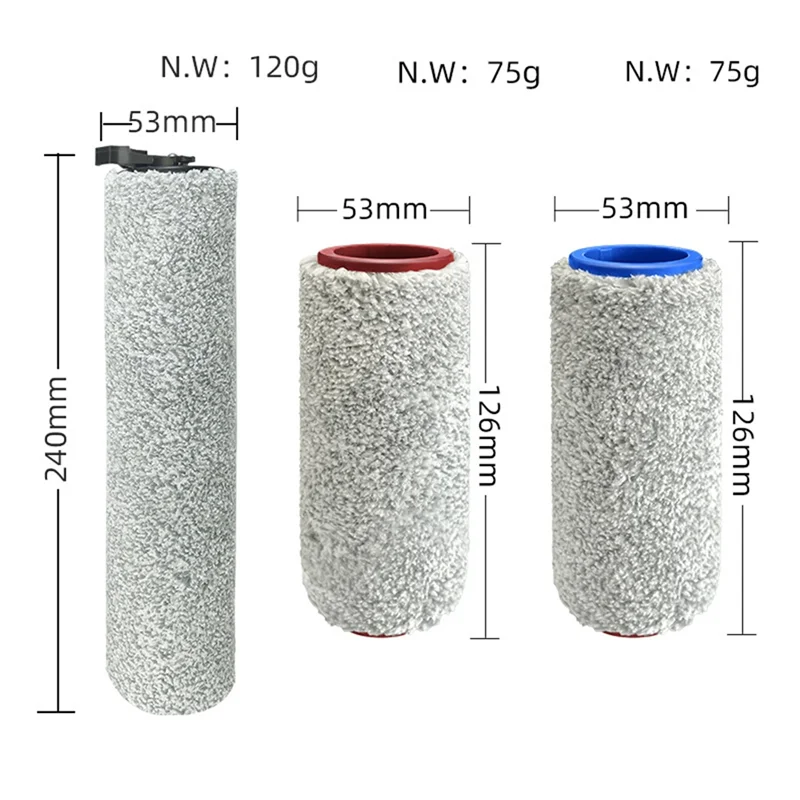 A83X-1PCS para Roborock U10 cepillo principal accesorios de repuesto para aspiradora cepillo principal