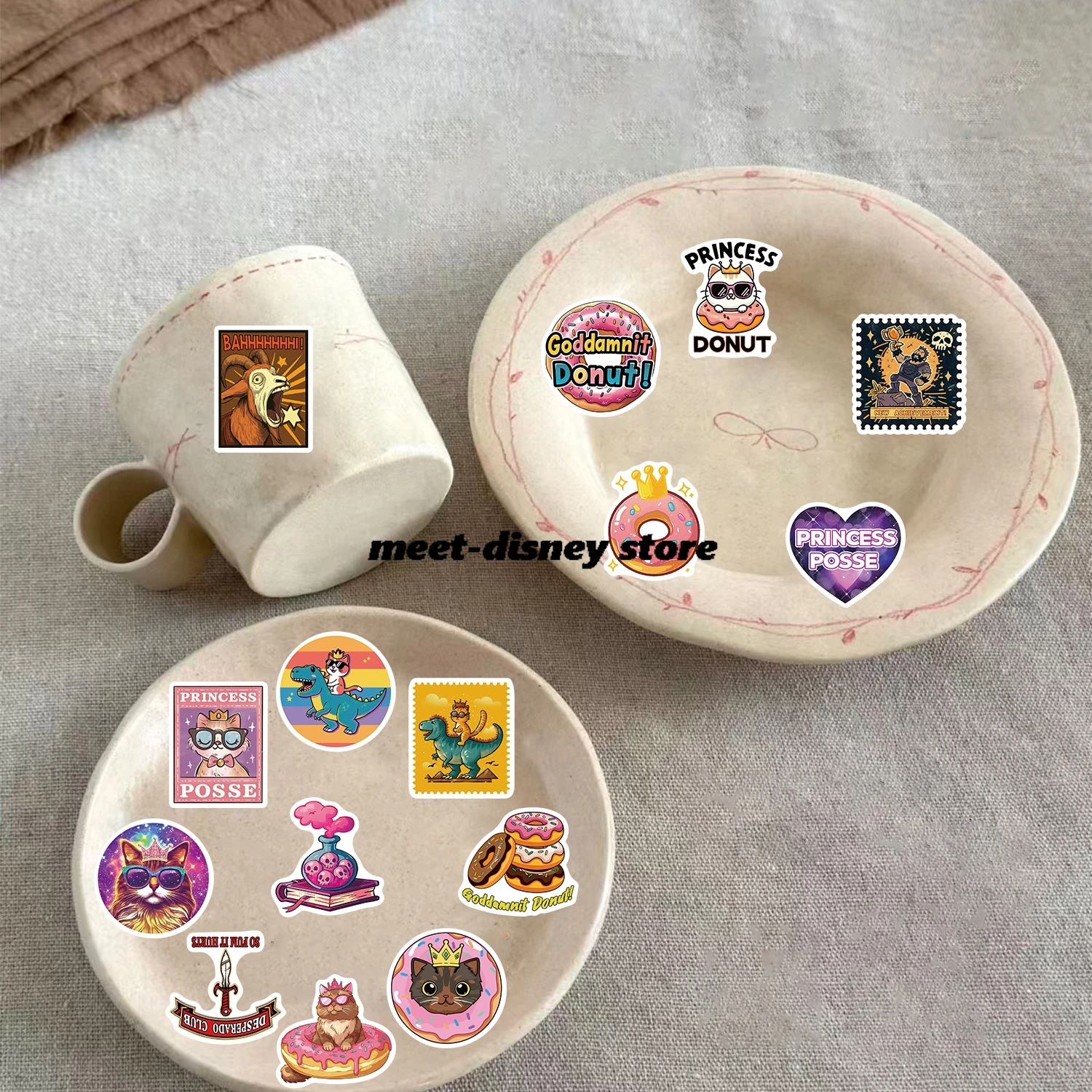 50PCS Stickers Dungeon Crawler Carl Cute Streetwear Funny Casual Skateboard Art Picture Laptop Graphic Wall Room Casual Decor
