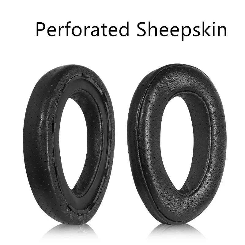 Cuscinetti auricolari in pelle di pecora perforata compatibili con HIFIMAN EDITION X XS ANANDA HE1000SE ARYA auricolari di ricambio per cuffie Cover Ear