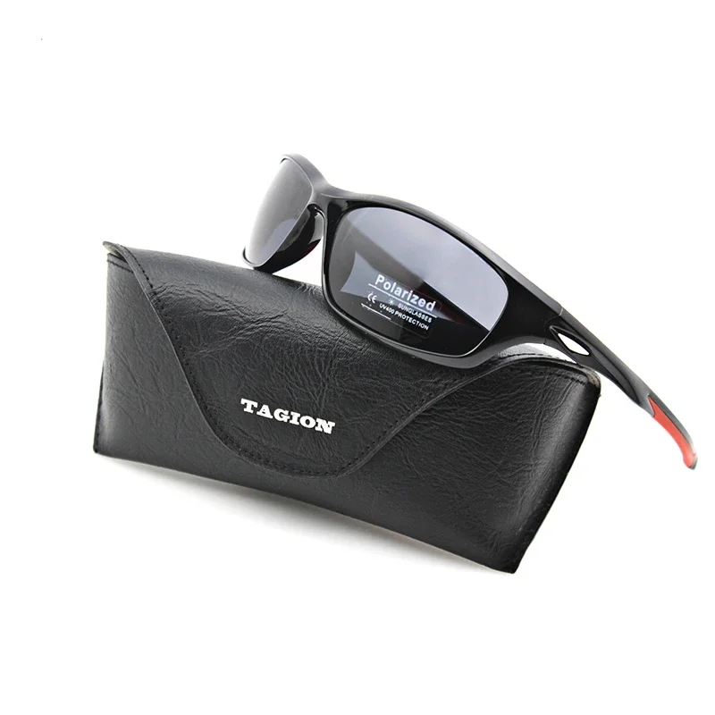 AliExpress 2025 TAGION Men's  Sunglasses Polarized Fashion Eyewear For Male Lenses Cycling Sports Polarization Sun Glasses Man TG5105