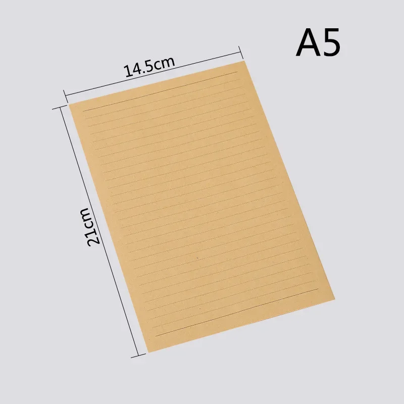 10pcs Vintage Kraft Paper Envelopes, Wedding Party Invitation Card Envelopes, Multifunctional Paper Envelope