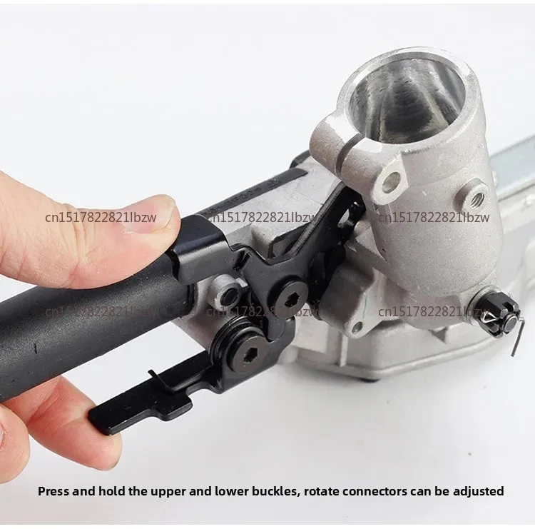 Professional Hedge Trimmer Head 26mm/28mm 7/9 Spline High Pole Brush Grass Cutter Harvester Mower for Garden Tools Spare Parts