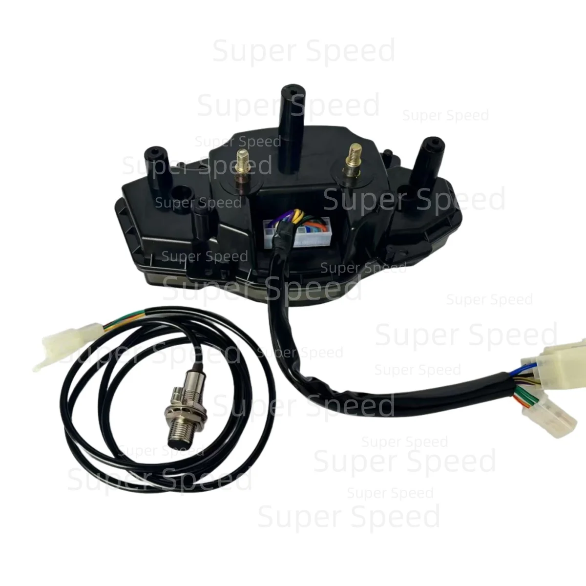 عداد السرعة LED لـ Italika Ws 150 175 عداد رياضي للوحة القيادة مقياس سرعة الدوران متعدد الوظائف