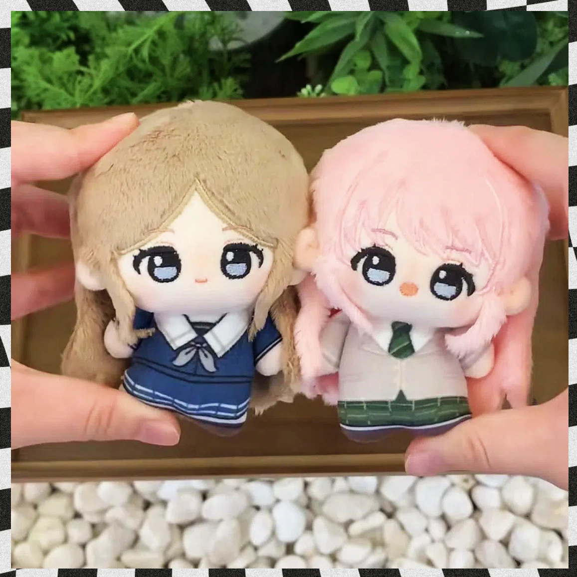 

10cm Doll Anime Game My GO Anon Soyo Douji Cartoon Plush Doll Toy COS Dress-up Stuffed Children Adults Collectible Cotton Gifts