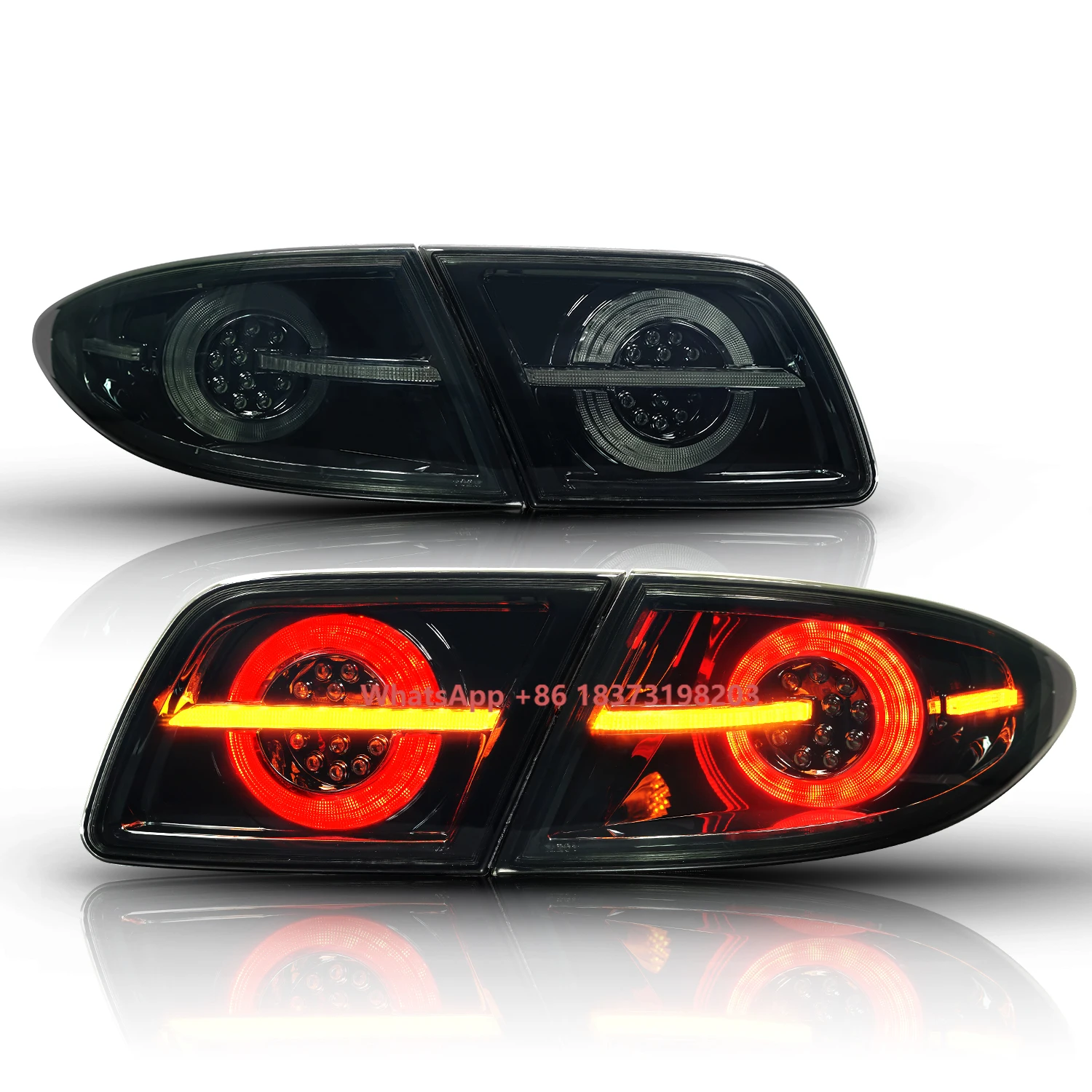 

Archaic Factory Led Taillight With Sequential Truning Signal Parking Light for Mazda 6 2003-2014 Taillights Plug and Play