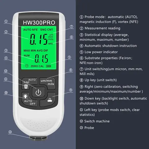 6 best sales coating thickness tester - №6