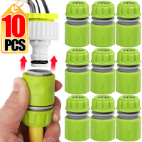 1/10pcs Universal Hose Quick Connector Faucet Water Pipe Extender Garden Watering Joint Fittings Home Irrigation Repair Supplies