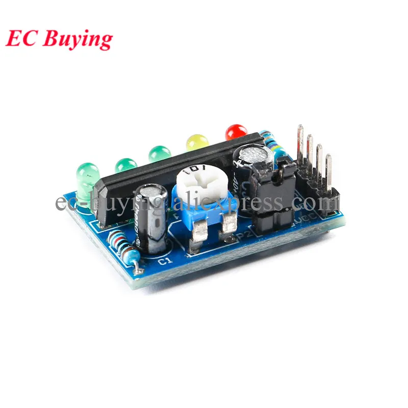 5/1pcs KA2284 Power Level Indicator Battery Indicator Pro Audio Level Indicator Module Controller Board AC-DC 3.5V-12V