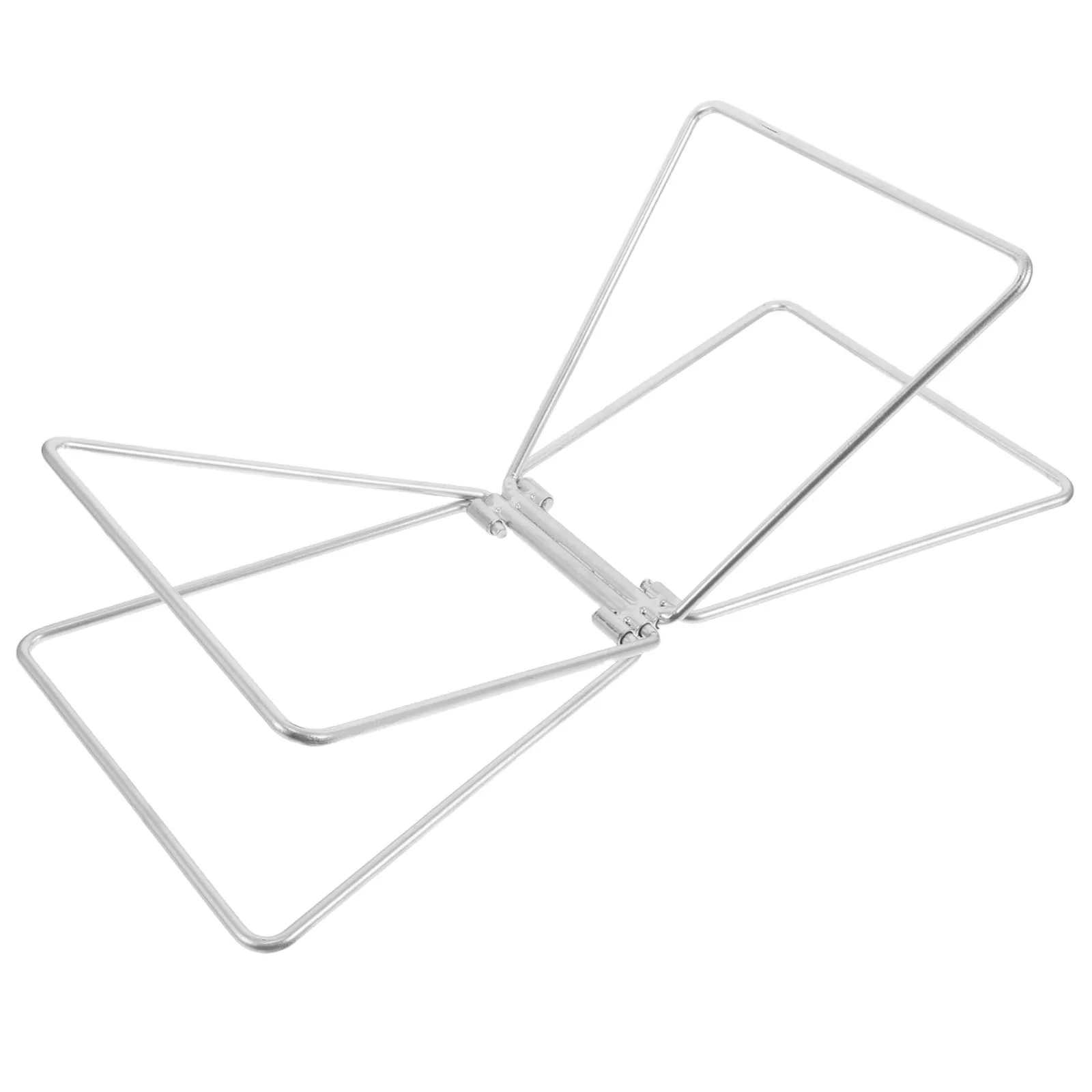 

Lightweight Outdoor Camping Stand Metal Cooler Frame Portable Foldable Anti-Slip Stool Design for Picnic Hiking for Family