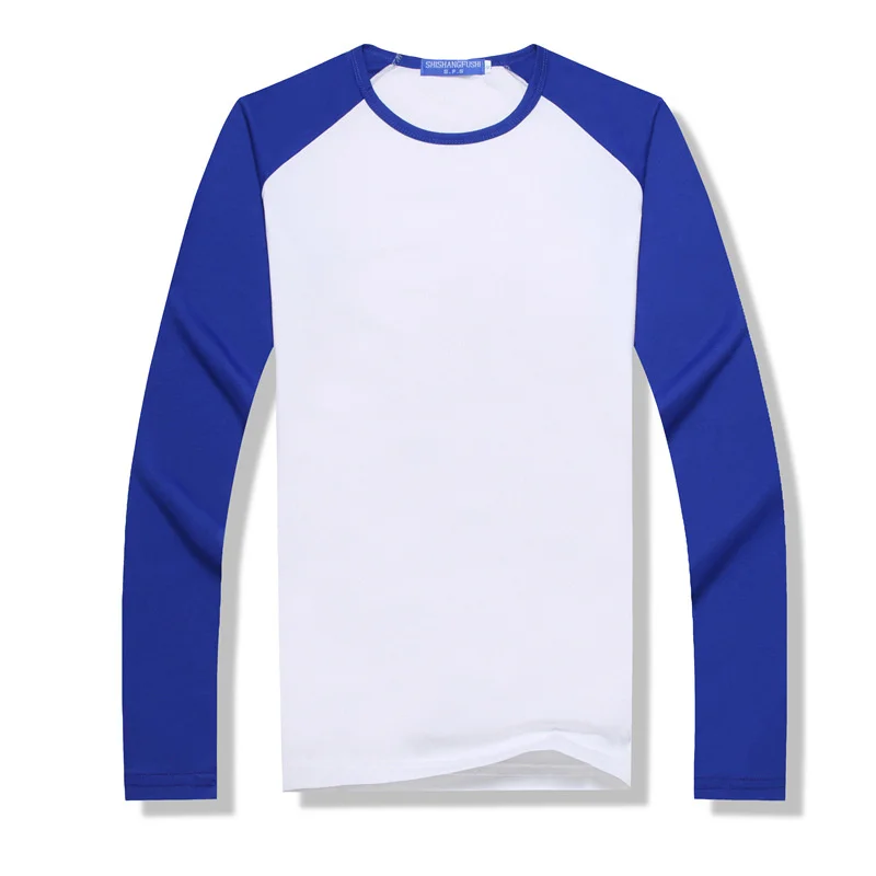 Sublimation Blank Polyester Long Sleeve Quick Qry Tshirt Spring Autumn  for Adult Kids Men Women Family Matching Outfits