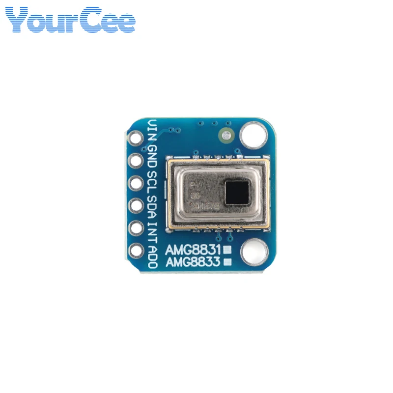 AMG8833 8*8 IR Thermal Imager Array Temperature Sensor Module 8x8 Infrared Camera Sensor 10Hz for Arduino Raspberry Pi Python