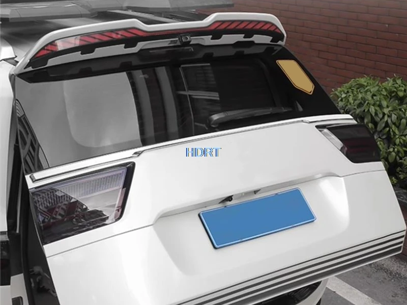 Roof Fixed Wind Sport Tail Wing Trunk Rear Lip Spoiler Cover For Toyota Land Cruiser 300 LC300 2023 + Car Styling Accessories