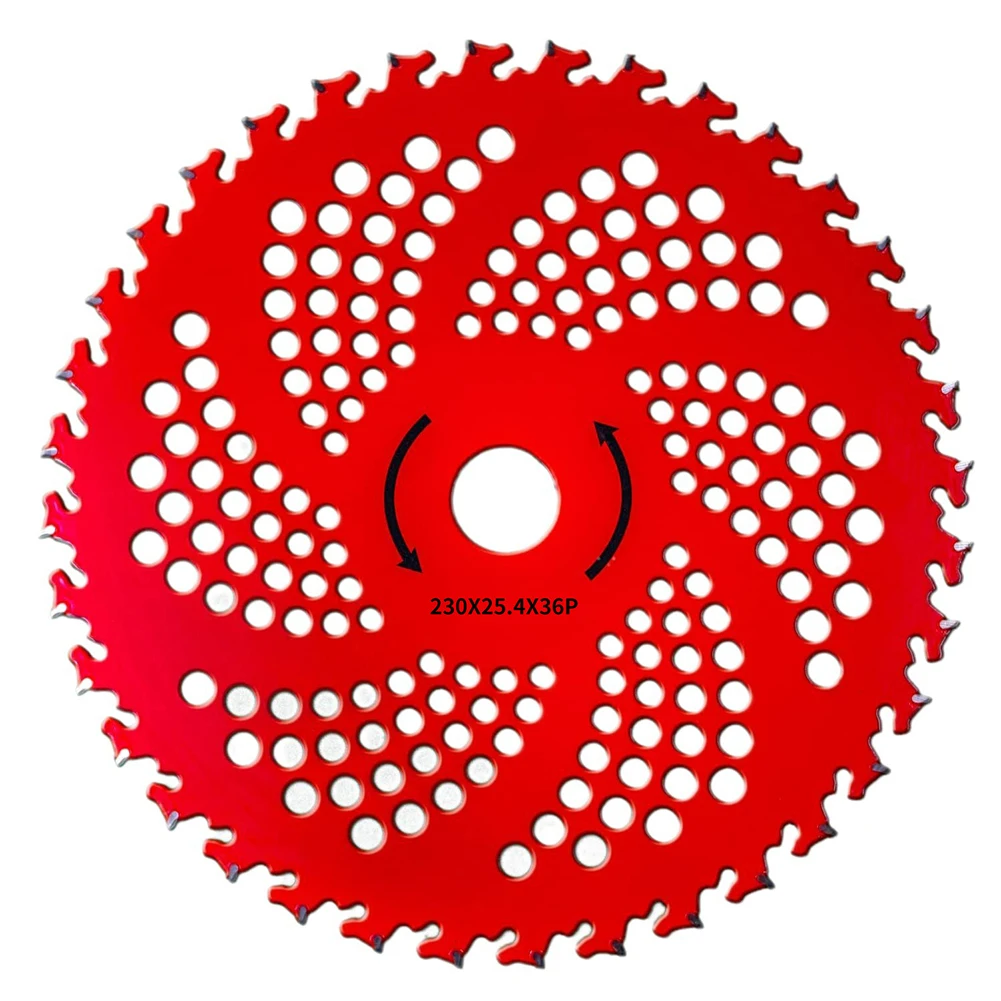 

Garden Care 1 Inch Drilling Hole Brush Cutter Blades Weeds Mower Cutting Blades 1.5 Mm Thickness 230 Mm Diameter