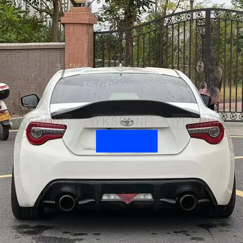 Auto Tuning Car Accessories ABS Carbon Fiber Ducktail Rear Boot Wing Spoiler For Scion FR-S Toyota GT86 Subaru BRZ 2012-2018