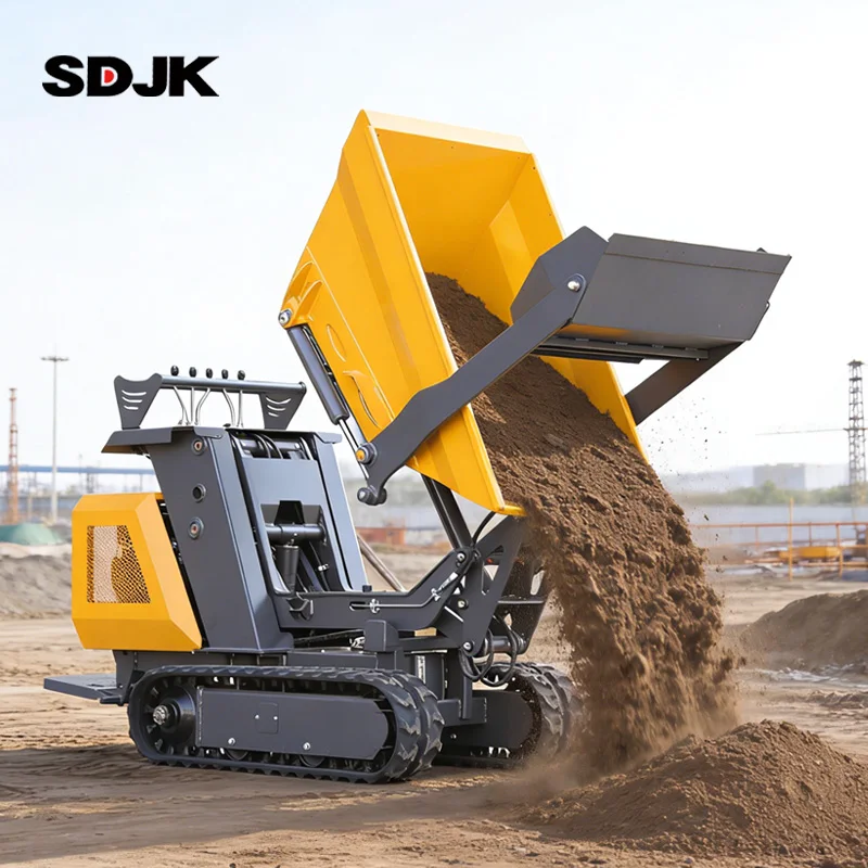 

Mini Dumper 800kg CE/EPA/Euro5 Compliant 500kg Compact Tracked Dumper for Farm Industrial Use Customizable Fast Delivery