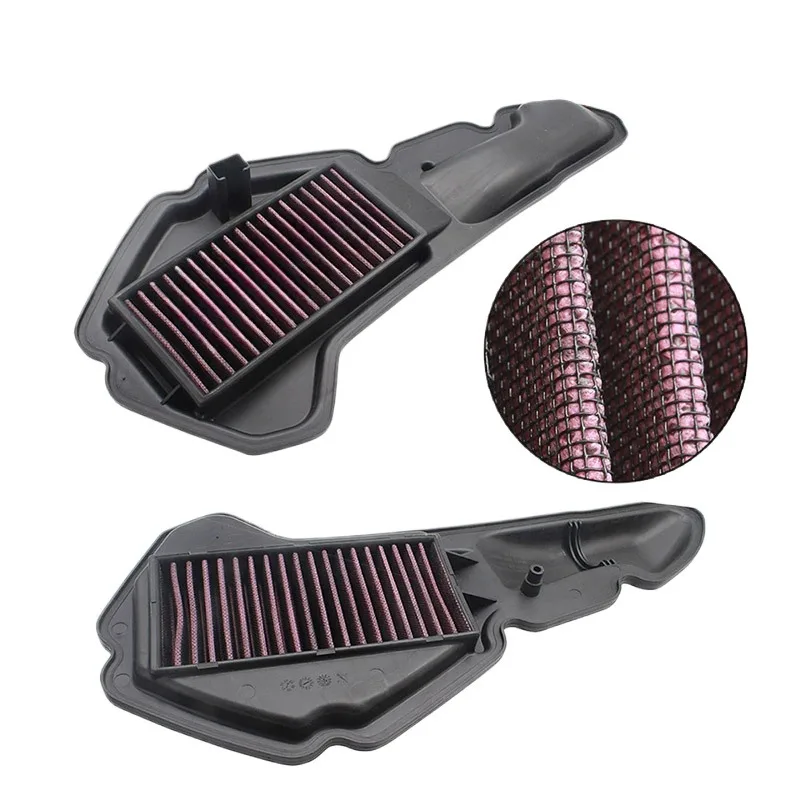 For HONDA PCX150 CLICK150 PCX125 CLICK125 2018-2021 ADV150 2019-2021 Motorcycle High Flow Air Filter Intake Cleaner Accessories