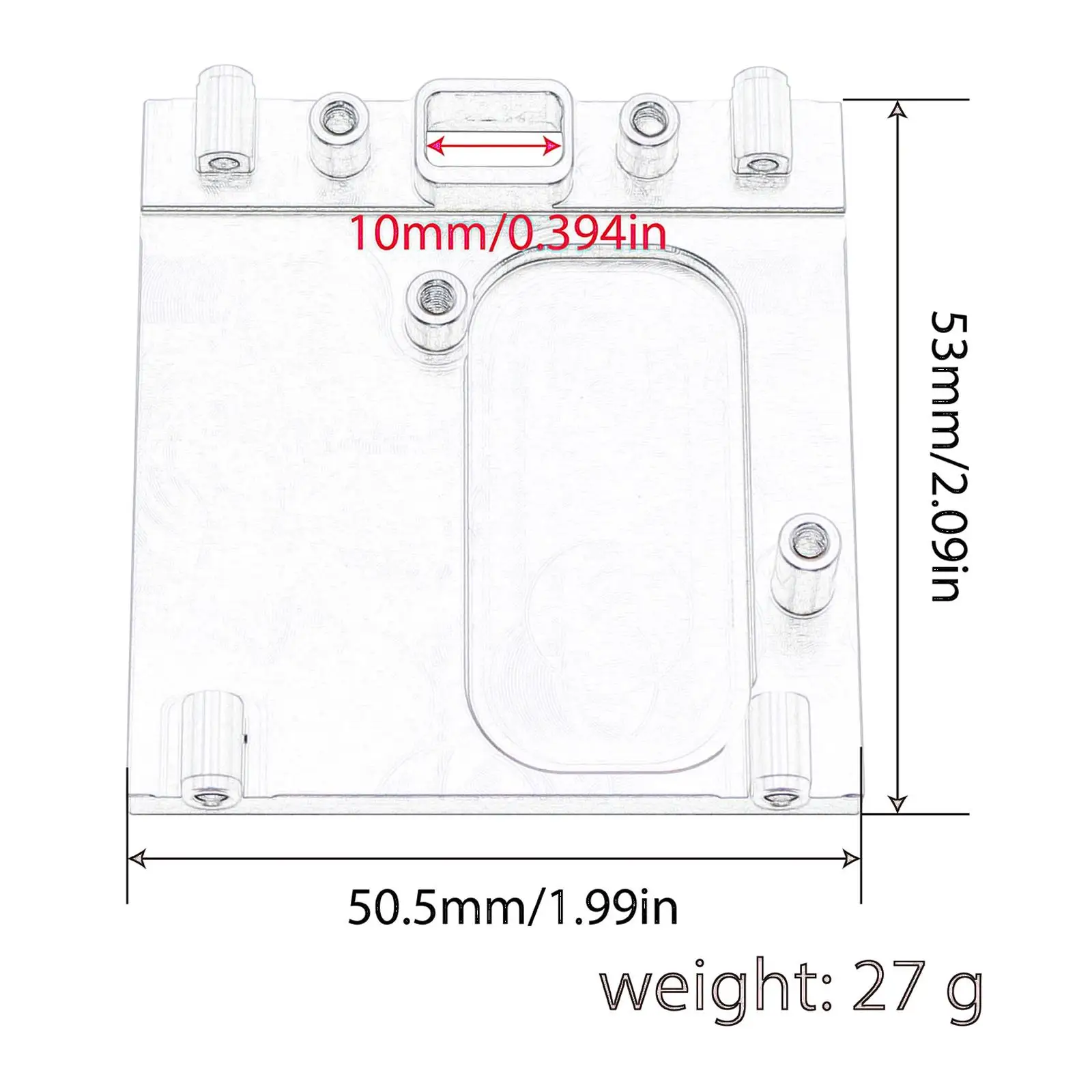 

Крепление для двигателя радиоуправляемой машины, модифицированное, для самостоятельной установки, заменяет аксессуары, легко устанавливается, прочное основание крепления для радиоуправляемых моделей MN82 MN99S MN78 1/12