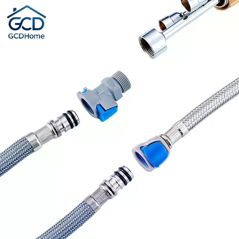 1/3/5 Pcs M10 to M15x1 Quick Connect Hose Connector Kitchen Faucet Water Pipe Tap Adapter & Fitting