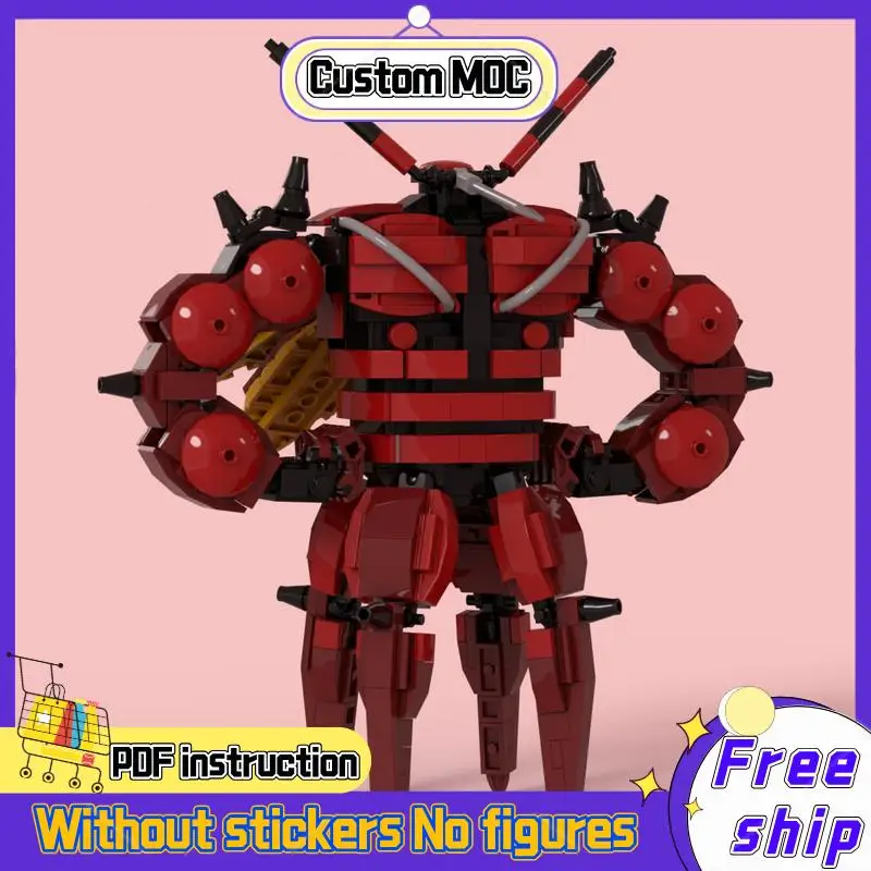 NEW 781PCS cartoon Movie MOC modular Buzzwole figure Model DIY creative ideas Toy Assembly Puzzle Birthday christmas Gift