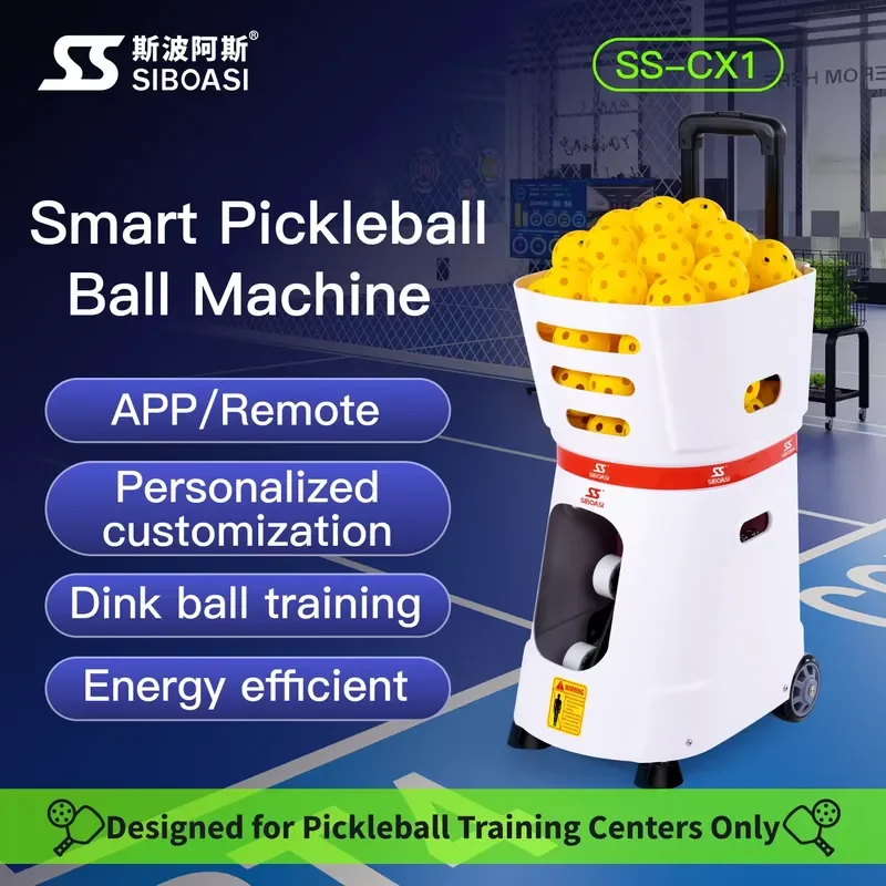 High Performance Professional Offensive Lob Shot Mode Automatic Ball Collection Player Training Pick Ball Serve Machine Voice