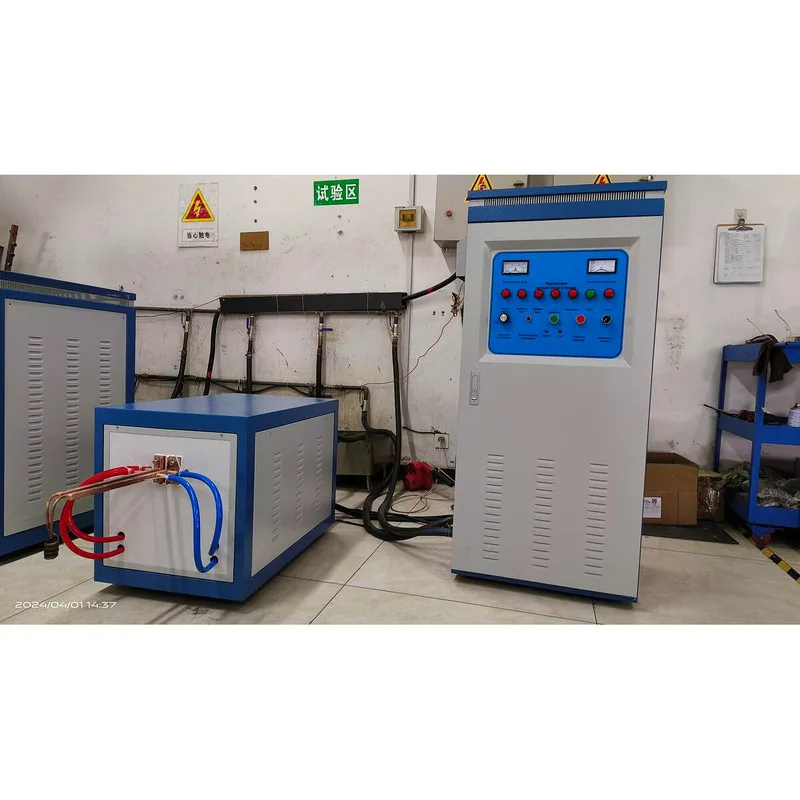 200 kW inductieapparatuur Alle solid-state metaal smeden blussen Ultrasone verwarmingsmachine