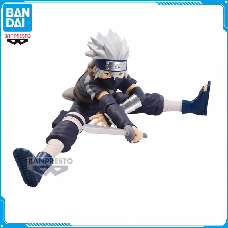 

Bandai Original NARUTO VIBRATION STARS Hatake Kakashi Anime Action Figures Model Desktop Decoration Boys Gift