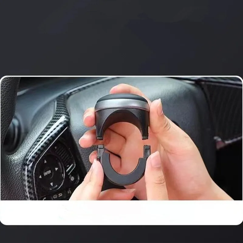 Drehender Lenkrad-Booster, Drehknopf, 360-Grad-Drehung, Metalllager, elektrischer Griff, kugelförmig