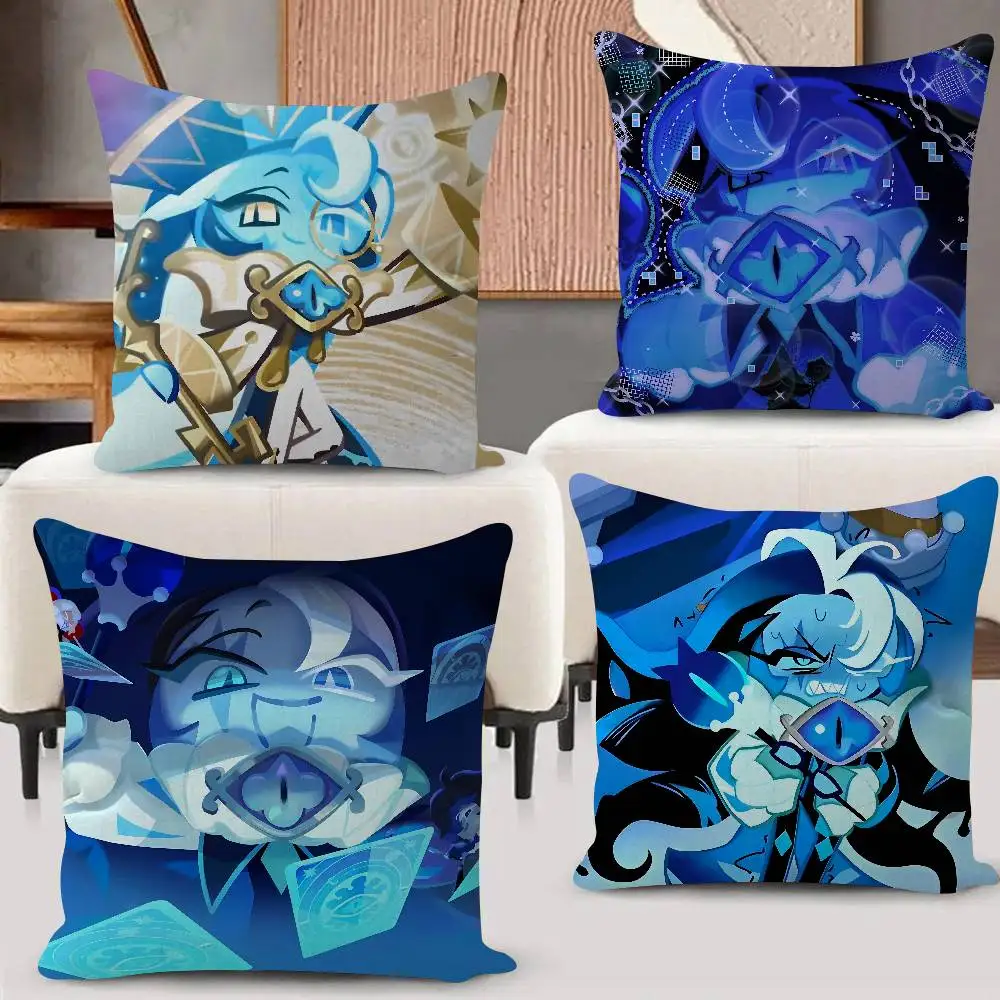 C-Cookie Run K-Kingdom Shadow Milk Pillow Anime Pillow Sofa Bed Head Pillow Cover Cushion Cover Fashion 30x30 40x40 45*45cm