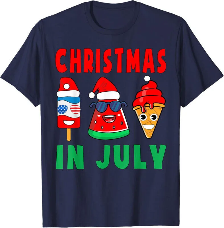 Christmas in July Watermelon Ice Pops for Cool Holiday Twist Unisex T-Shirt