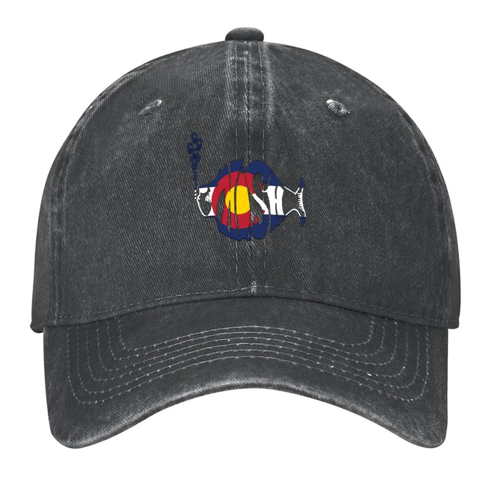 

Colorado Phish Baseball Cap Hood Fishing cap birthday Beach Bag Caps Women Men's