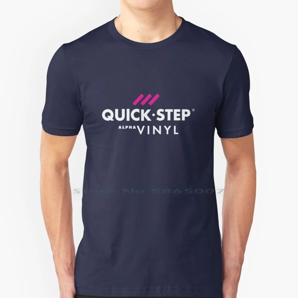 Quick-Step Alpha Vinyl Cycling Team 2022 T Shirt 100% Cotton Quick Step Alpha Vinyl Cycling Team Quick Step Alpha Vinyl Team