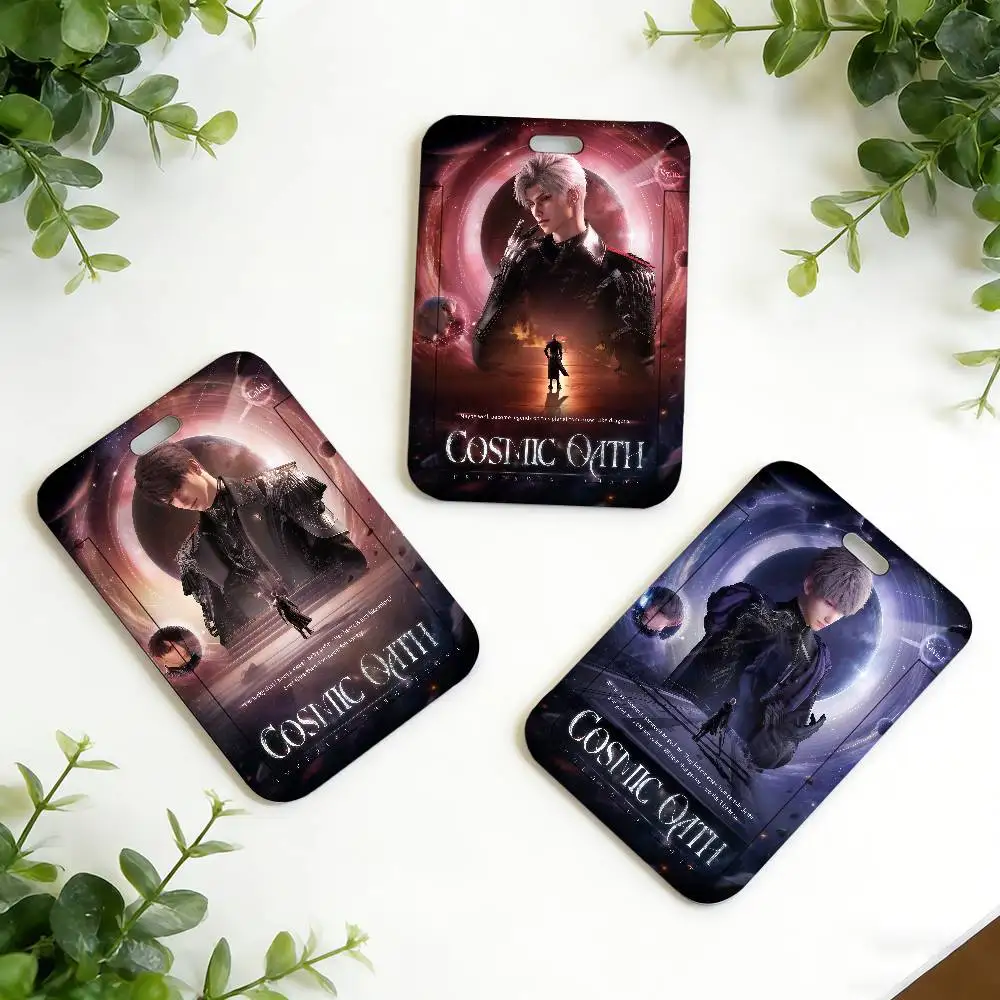 

Чехол для ID-карты Game Love and Deepspace с ремешком на шею, держатель для бейджа сотрудника, студенческий шнурок, обложка для именной карты