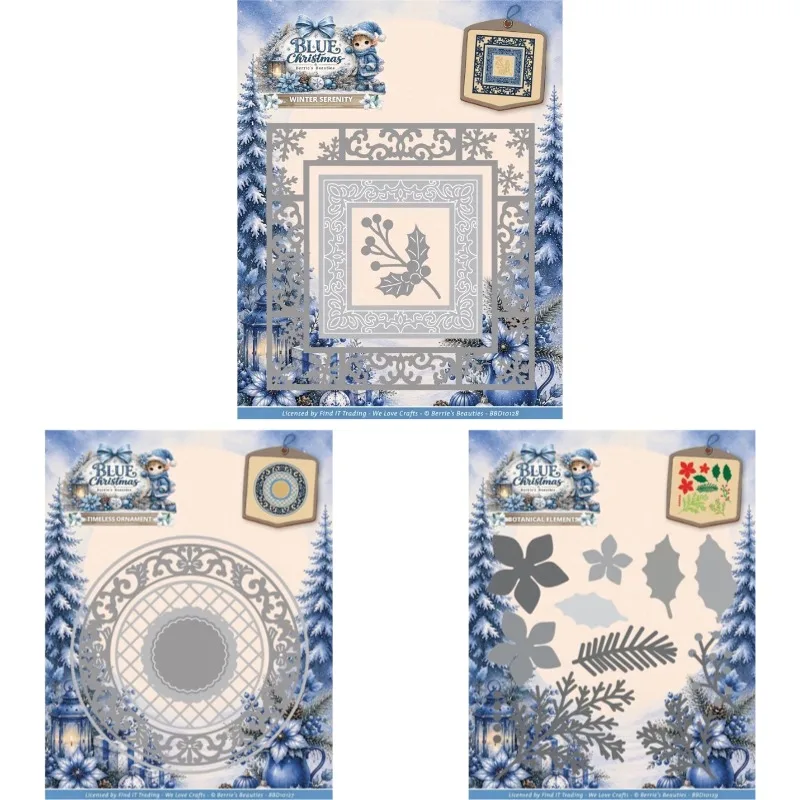 Timeless Ornament Botanical Elements New Arrival 2026 Metal Cutting Die Scrap booking DIY Decoration Craft Embossing Stencil